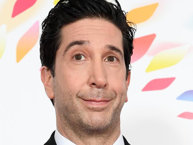 LONDON, ENGLAND - JANUARY 28: David Schwimmer poses in the winners room during the National Television Awards 2020 at The O2 Arena on January 28, 2020 in London, England. (Photo by Gareth Cattermole/Getty Images)