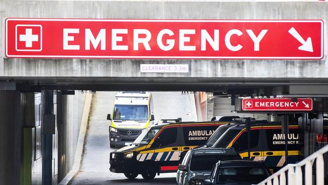 Hospitals are tipped to be pushed to their limits if Sydney’s Covid outbreak worsens. Picture: Chris Kidd