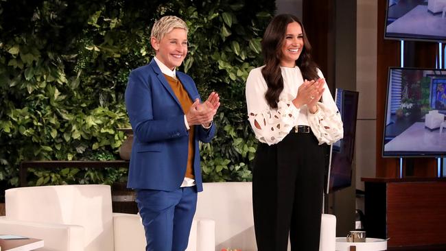 Meghan’s appearance on Ellen has ruffled some feathers. Picture: Michael Rozman/Warner Bros/PA Wire