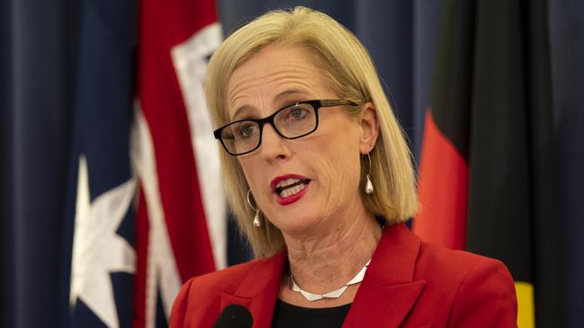 The forum co-hosted by federal Minister for Women Katy Gallagher will focus on policies around women’s safety and gender equality. Picture: Martin Ollman