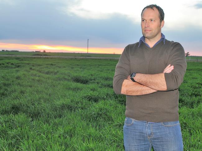 Victorian Farmers Federation president David Jochinke says farmers need clarity over border closures and permits. Picture: James Wagstaff