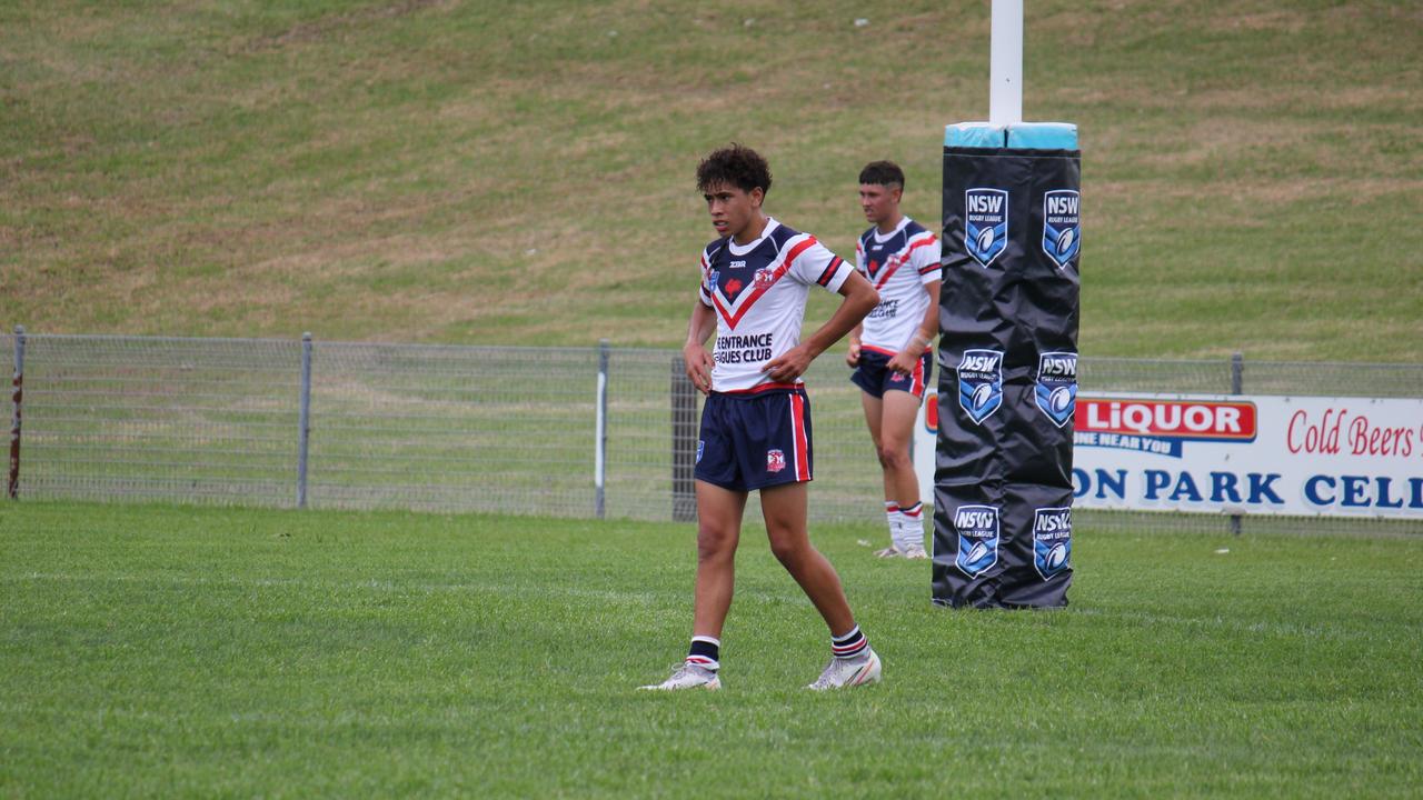 Zaylen Ekepati of the Central Coast Roosters Andrew Johns Cup team. Picture: Kevin Merrigan