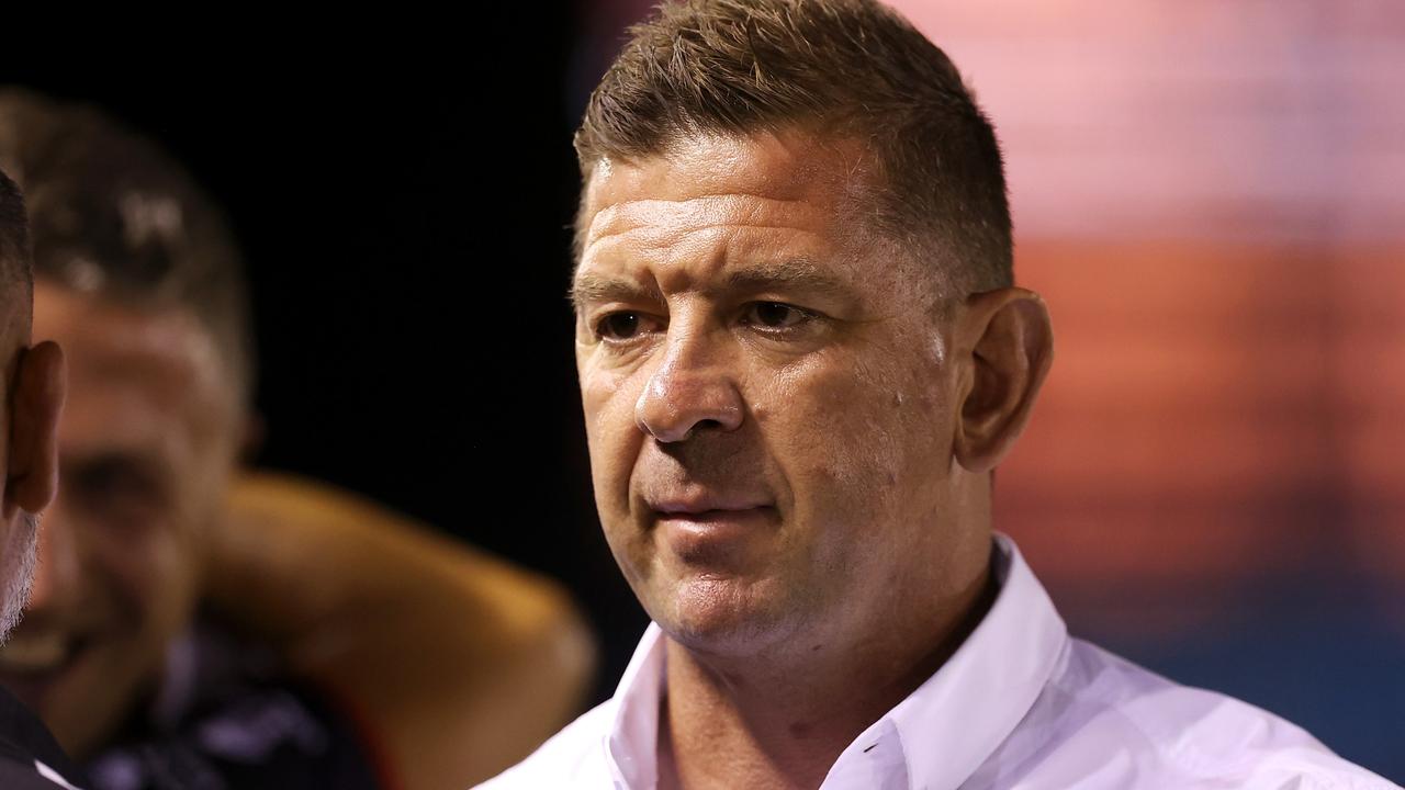 Rabbitohs coach Jason Demetriou (Photo by Mark Kolbe/Getty Images)