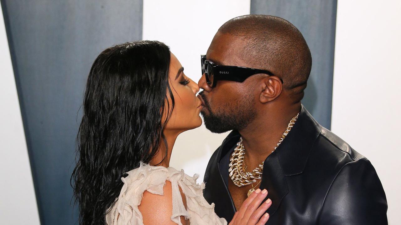Kim and Kanye have gone through a high-profile split – but she’s still publicly supported her ex. Picture: Jean-Baptiste Lacroix/AFP