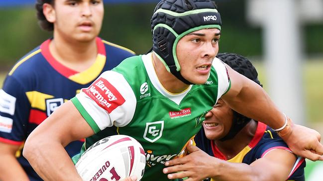 RUGBY LEAGUE: Connell Challenge between Ipswich Jets and Clydesdales. Jets, Isaac Togia. Picture: Patrick Woods.