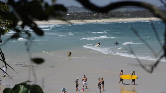 Clarke's Beach at Byron Bay.