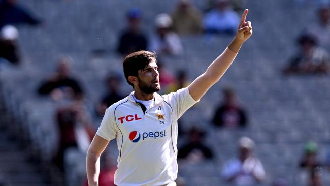 Pakistan bowler Shaheen Shah Afridi has been controversially rested for the SCG Test. Picture: Getty