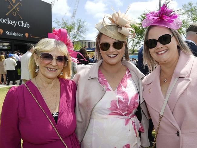 Robyn Mocelli, Stacey Smyth, Jacqui Tatterson. Picture: Andrew Batsch