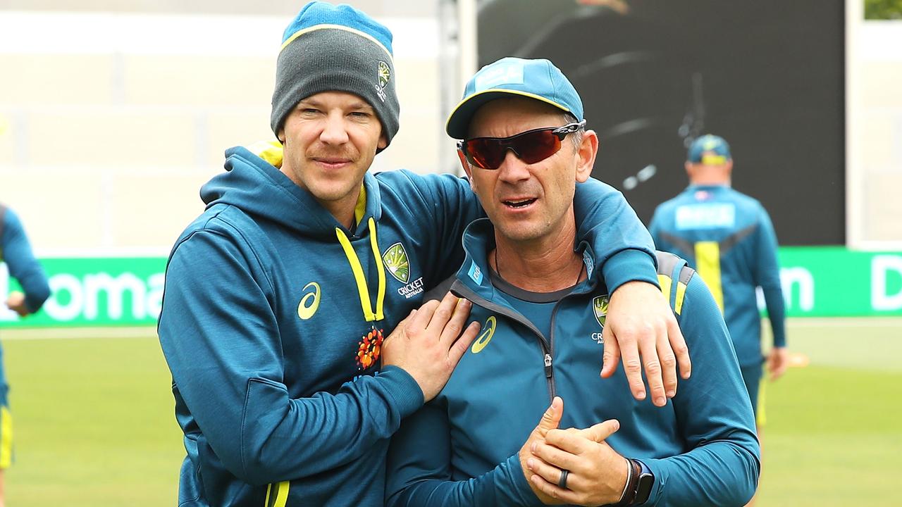 Tim Paine and Justin Langer.