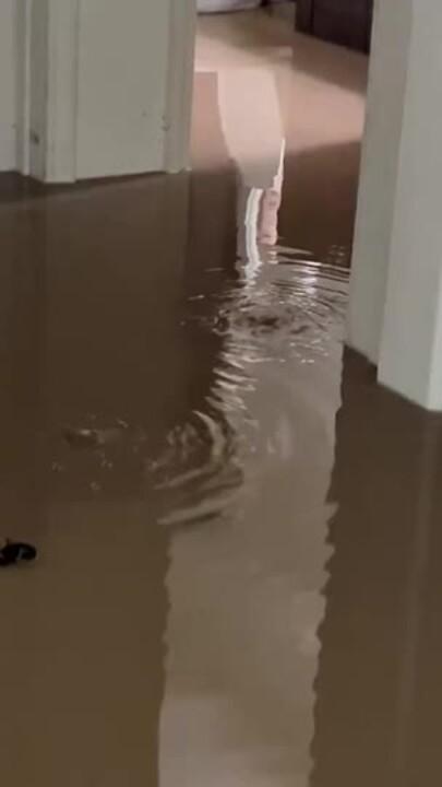 Home Flooded After Storm Brings Record-Breaking Rain to Roswell