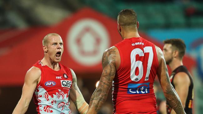 Sydney's Zak Jones is happy he’s free to play in Round 11. Picture. Phil Hillyard