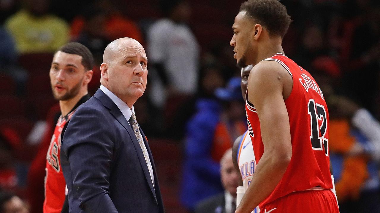 Daniel Gafford seemingly isn't very impressed by Jim Boylen.