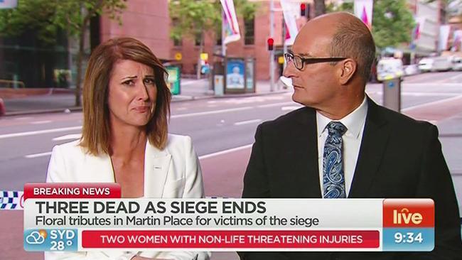 Nat Barr breaks down after learning identity of Sydney siege victim