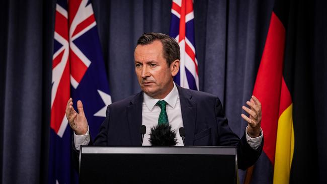 Premier of Western Australia, Mark McGowan enjoys a breadth of popularity not seen by a Labor leader in WA since the heyday of Brian Burke. Picture: NCA NewsWire / Tony McDonough