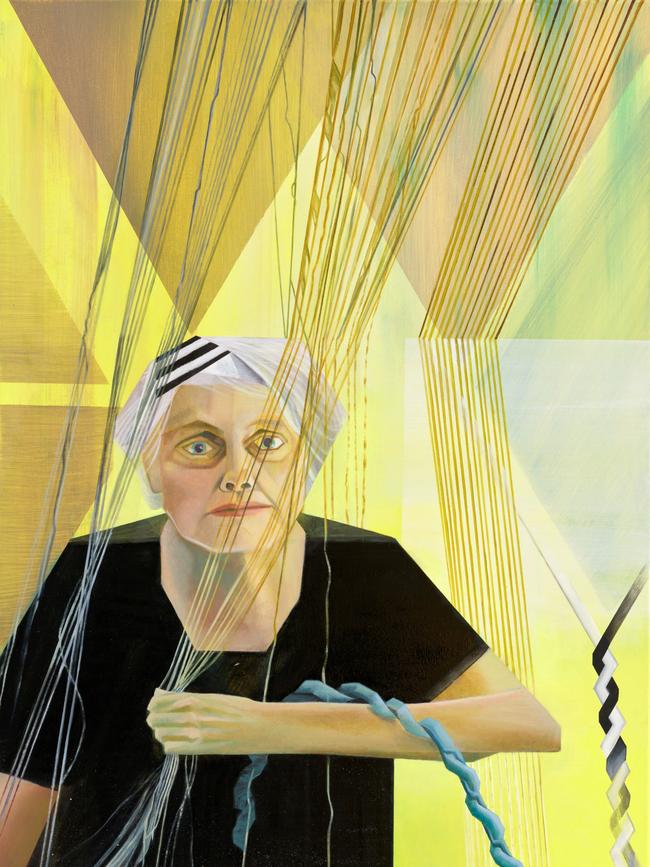 Madeleine Kelly ‘Diana through threads’ © the artist, image © Art Gallery of New South Wales, Jenni Carter Sitter: Diana Wood Conroy
