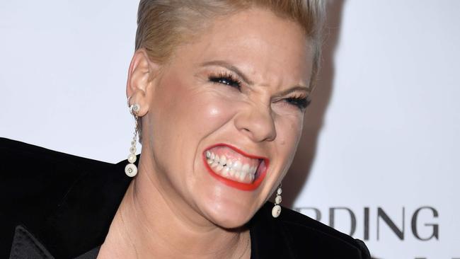 Did Pink reignite her years-long feud with Christina Aguilera? Picture: Valerie Macon/AFP