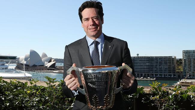 Gillon McLachlan is focused on the mental and physical welfare of players. Picture: Getty Images