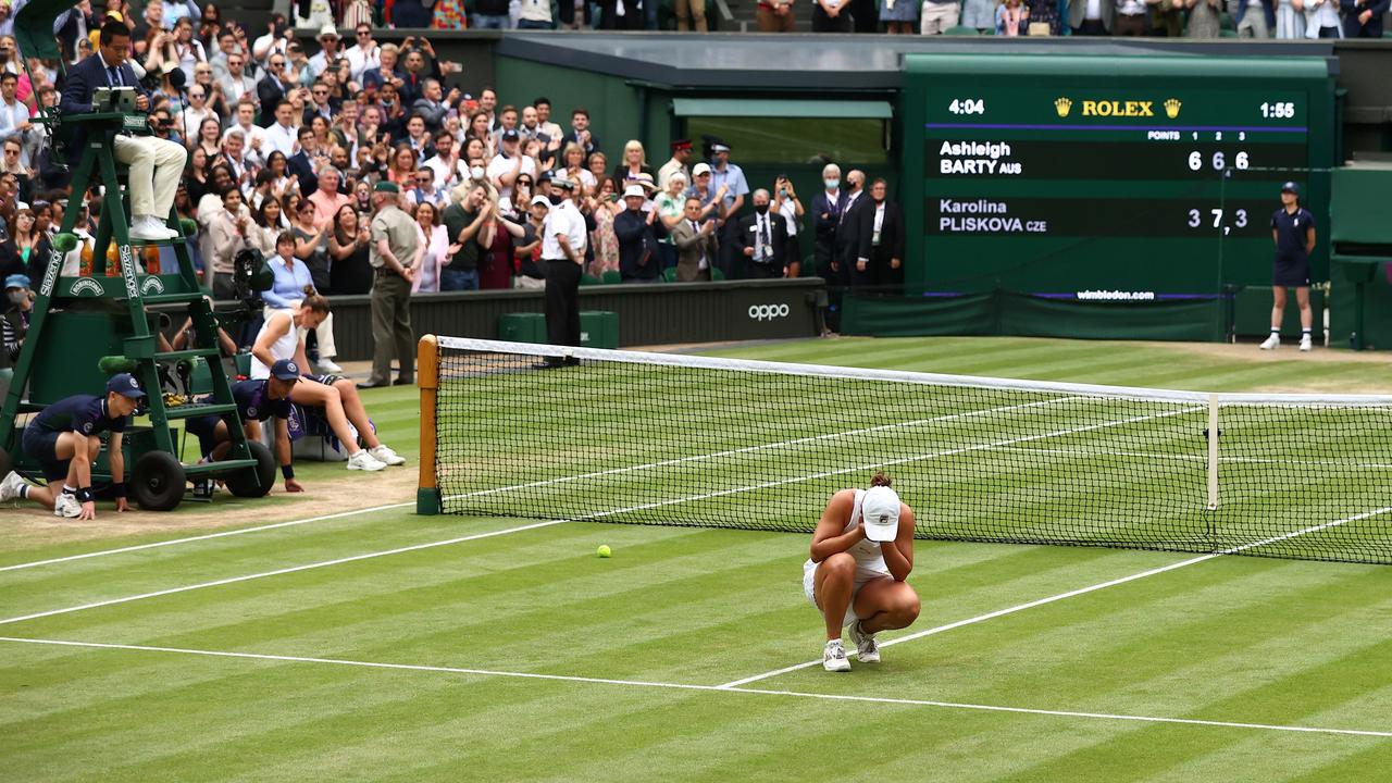 Ash Barty was everything we’d wanted for so long. (Photo by Julian Finney/Getty Images)