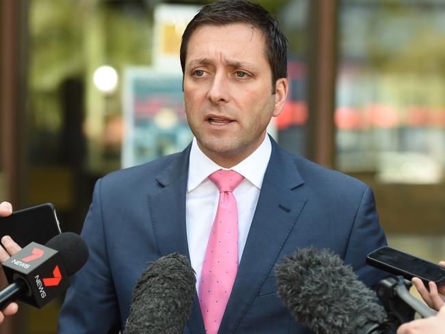 Opposition Leader Matthew Guy. Picture: Lawrence Pinder