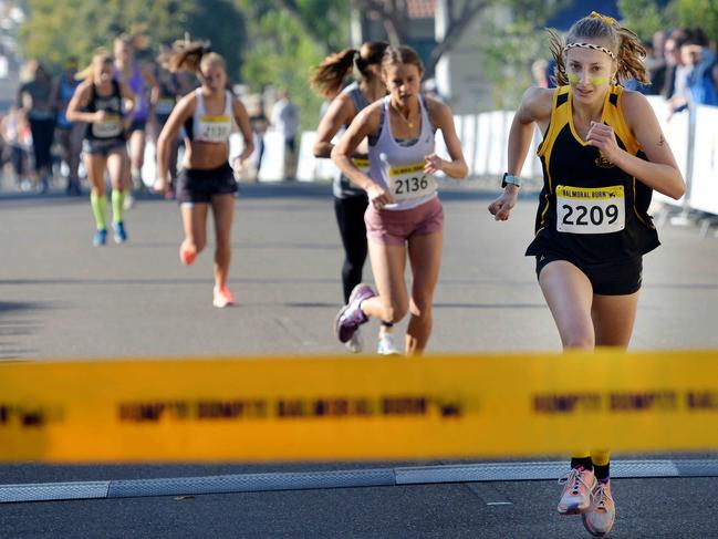 Hundreds of athletes take on the race every year. Picture: AAP IMAGE / Troy Snook