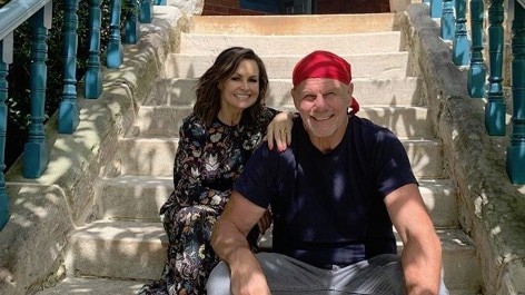 Ten’s Lisa Wilkinson and husband Peter FitzSimons. Source: Instagram