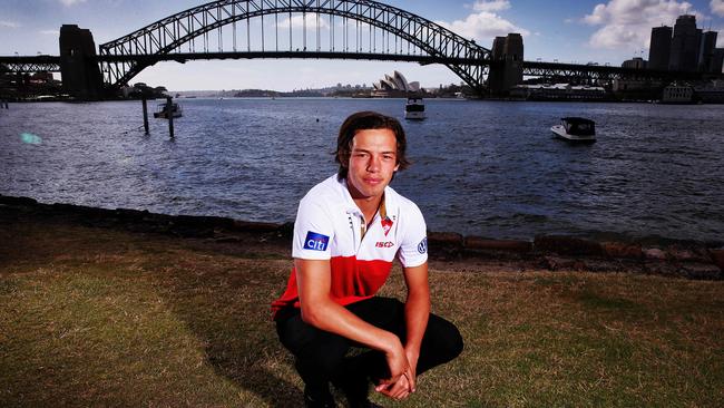 Sydney Swans draft selection Oliver Florent. Picture: Sam Ruttyn