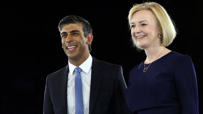 Liz Truss is all but certain to beat Rishi Sunak to Britain’s top job. Picture: AFP.