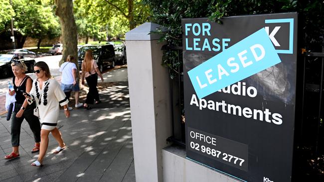 Vacancy rates for rentals had dipped to 1.6 per cent. SYDNEY, AUSTRALIA – NewsWire Photos JANUARY 21, 2023: Sydney's rental crisis has reached new heights as renters complain of unfair price hikes. Picture: NCA NewsWire/ Jeremy Piper