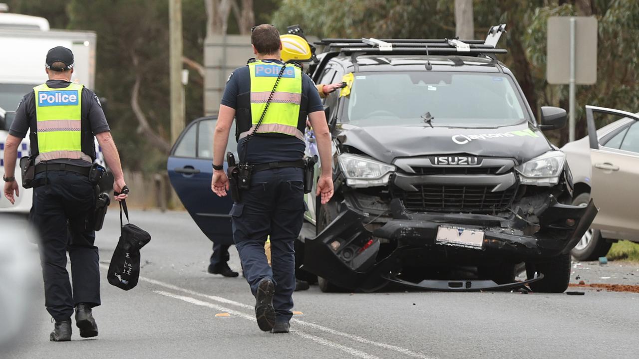 Two crashes slow Hamilton Highway traffic