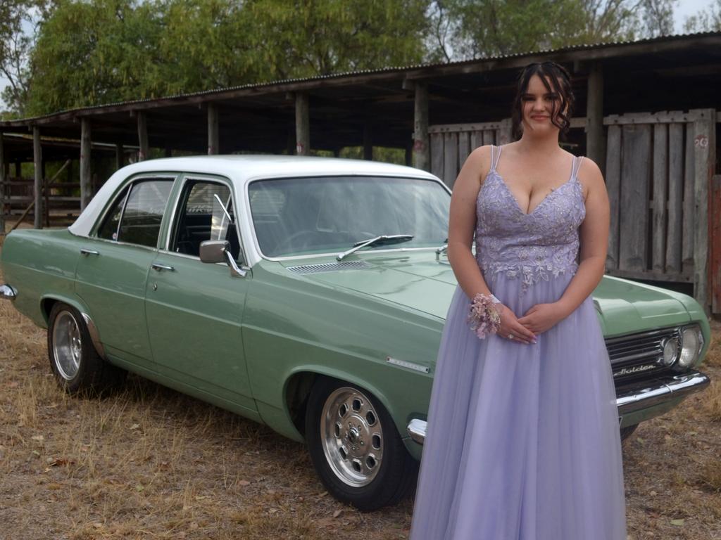 Deanne Newcombe at the 2023 Burnett State College formal. Image credit: Burnett State College.