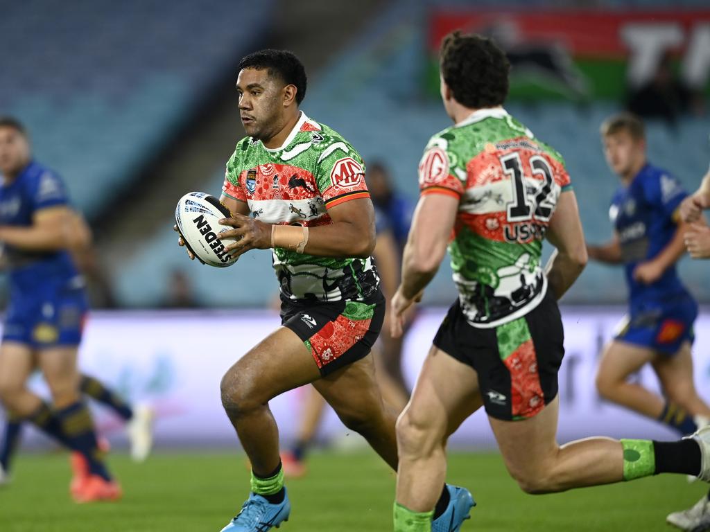 Tevita Taumoepenu returned to the Rabbitohs in 2024. Picture: Gregg Porteous/NRL Photos