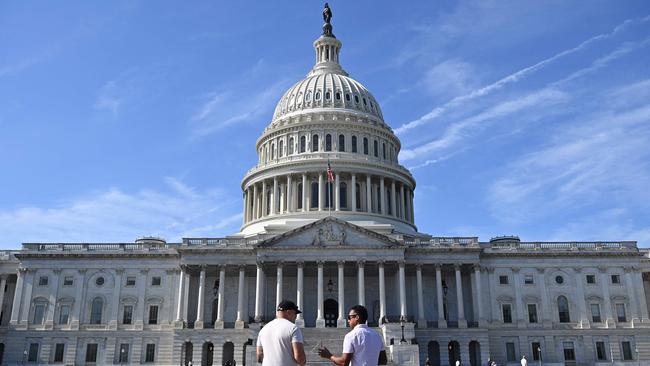 The US Capitol in Washington. Interventions by Donald Trump have paved the way for trillions of dollars in prospective tax and spending increases, several confirmations of far-left Biden nominees, and this continuing offence against sanity: Bernie Sanders. Picture: AFP