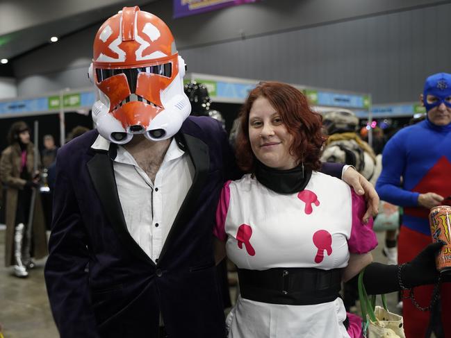 OZ Comic-Con Gallery. OZ comic at Melbourne Exhibition and Convention Centre. William Daniels and Tayliesa Hansen . Picture: Valeriu Campan