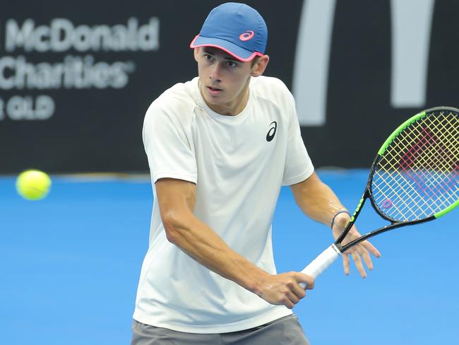 Alex de Minaur: “I’ll play maybe less tournaments and have training blocks to get stronger.”