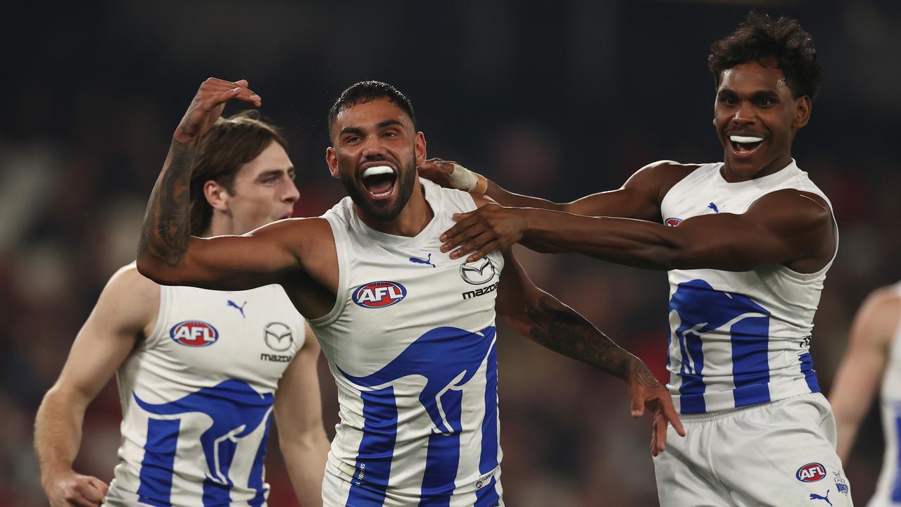 North Melbourne has been competitive despite 12 straight losses. Picture: Michael Klein.