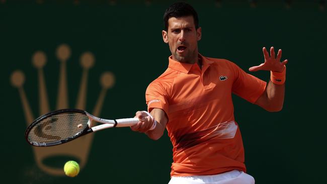 Novak Djokovic is hoping to play in the US Open. Picture: Julian Finney/Getty Images