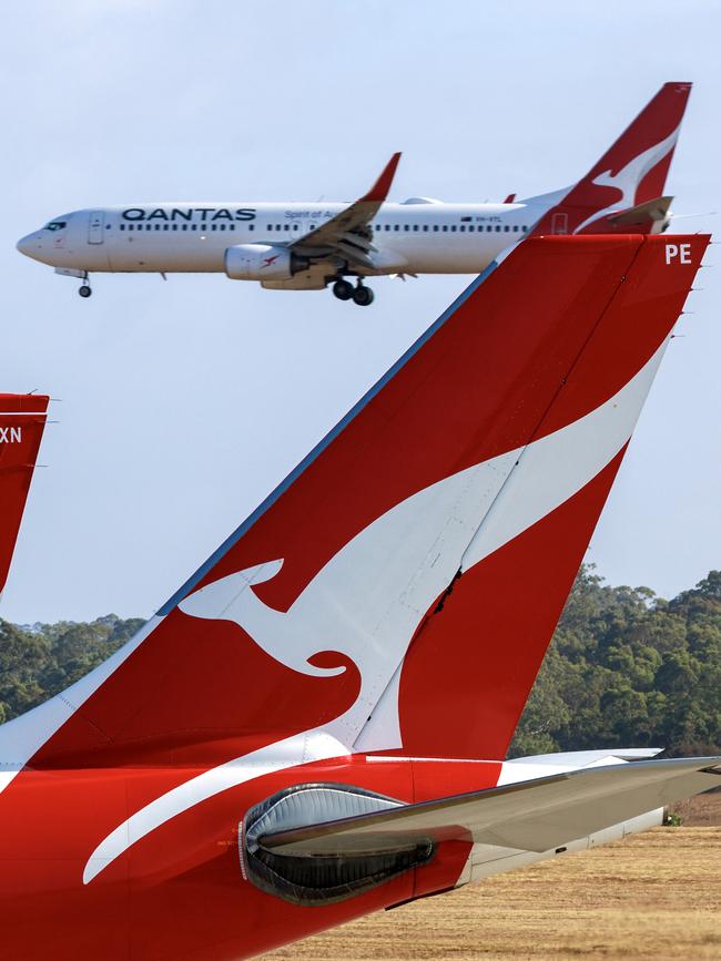 Scammers have also targeted Qantas Frequent Flyer customers. Picture: NCA NewsWire / David Geraghty