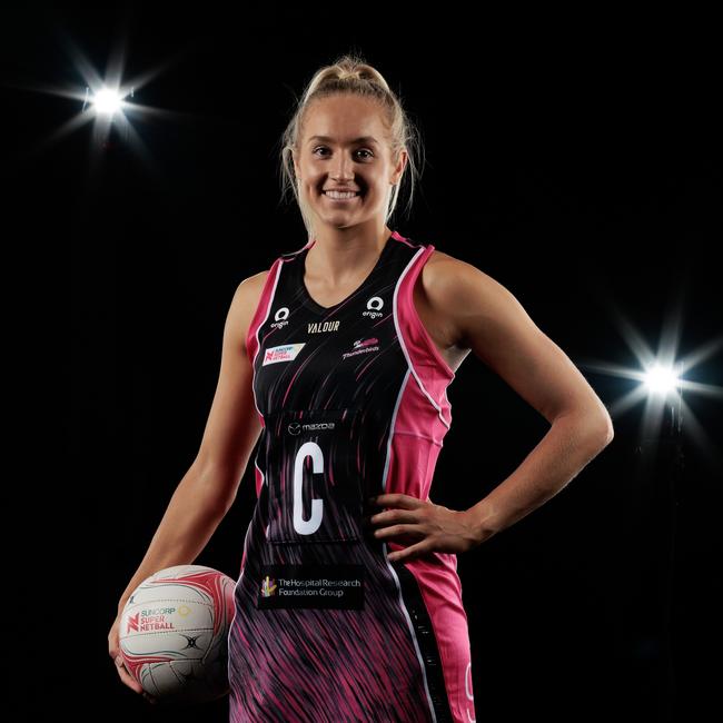 Tayla Williams of the Thunderbirds. Picture: Getty Images for Netball Australia