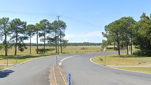 Police stopped Lambert on Christmas Bells Rd near the Coffs Harbour racecourse.