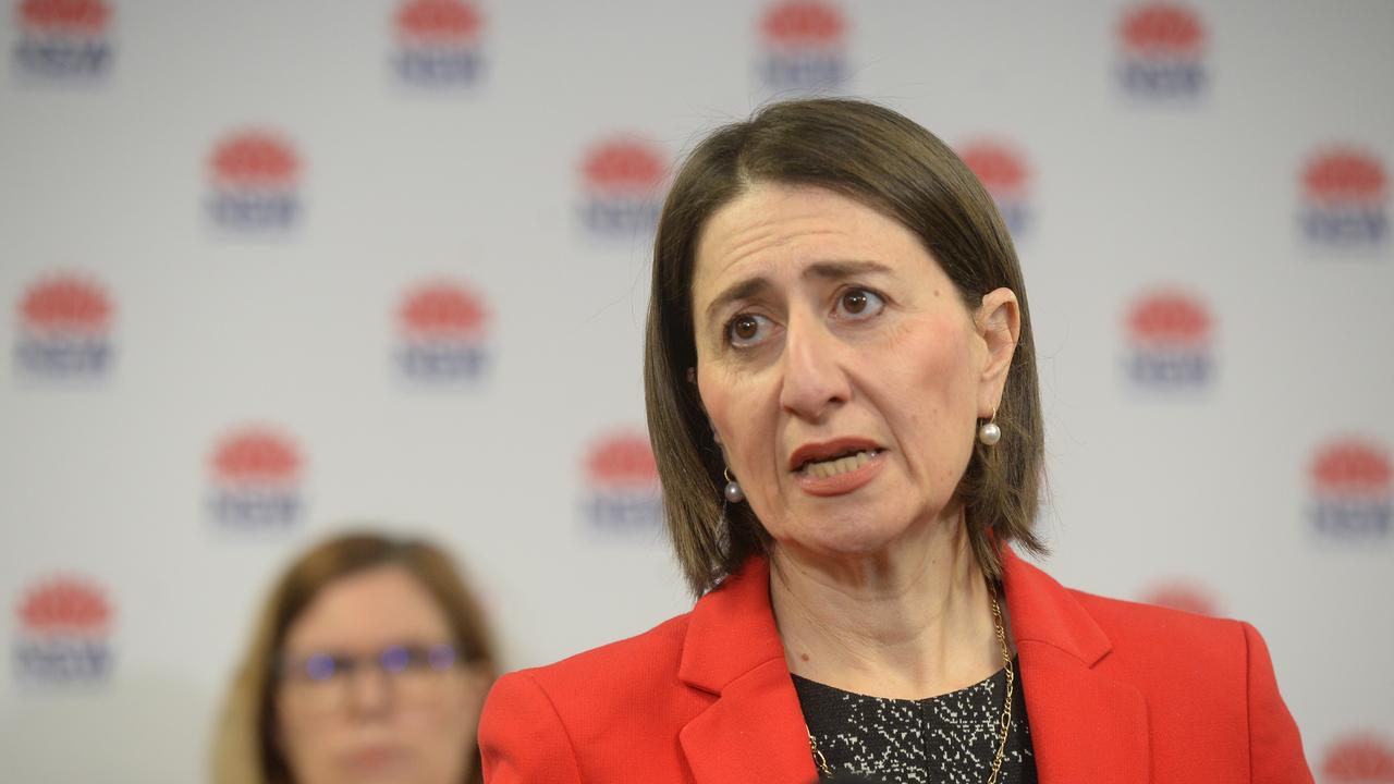 Premier Gladys Berejiklian has announced tough new restrictions as community transmission begins to spread coronavirus across the state. Picture: NCA NewsWire/ Jeremy Piper