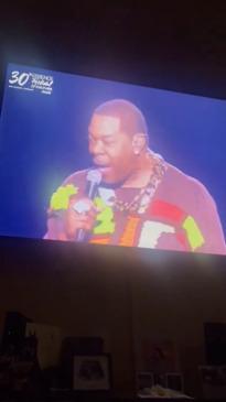 Busta Rhymes rips into fans at concert for using mobile phones