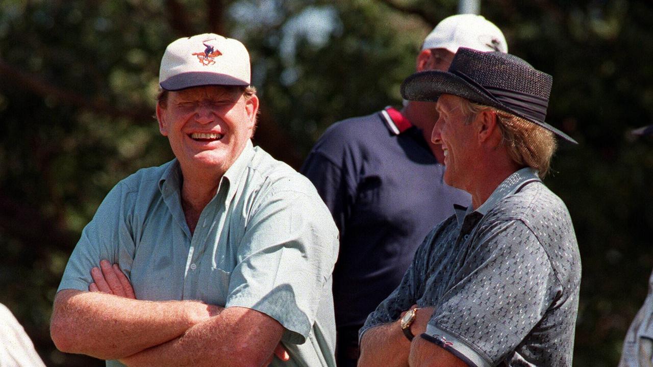 Kerry Packer helped inspire Greg Norman’s LIV Golf venture.