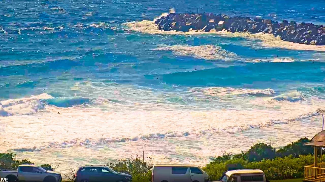 Qld beaches lose shark nets as Cyclone Alfred approaches