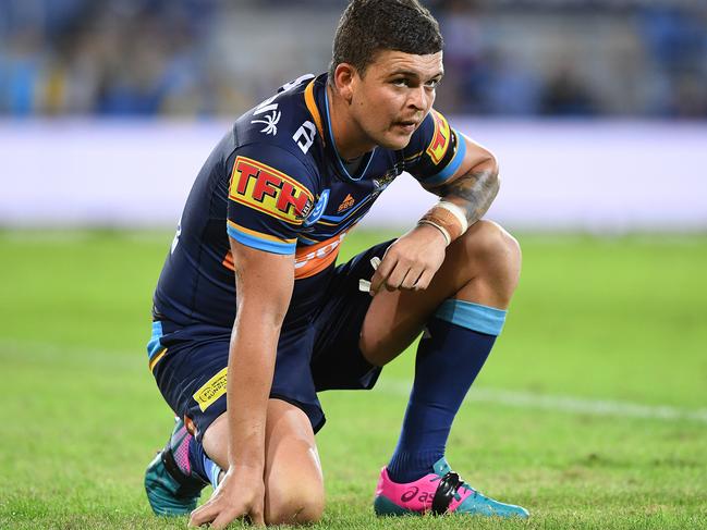 Missing halfback Ashley Taylor. Picture: AAP Image/Dave Hunt