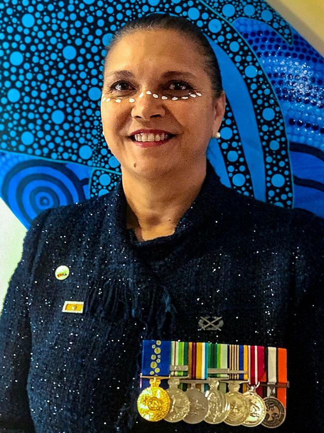 Australian Army appointed Indigenous Elder Aunty Lorraine Hatton visited Townsville as part of combined NAIDOC, Reconciliation, Remembrance Day celebrations.