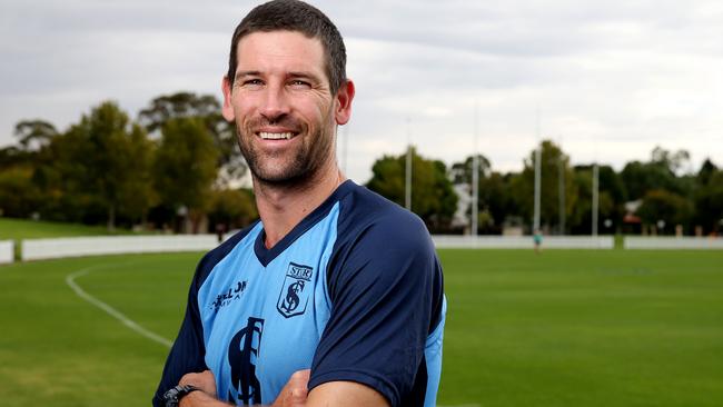 Sturt coach Marty Mattner. Picture: Calum Robertson.