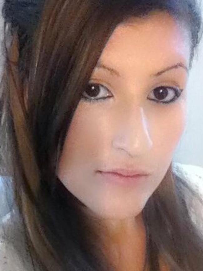Ellouisa Patricia Brighton is charged with the murder of three children following a horror house fire in Harristown on May 7. Picture: Facebook