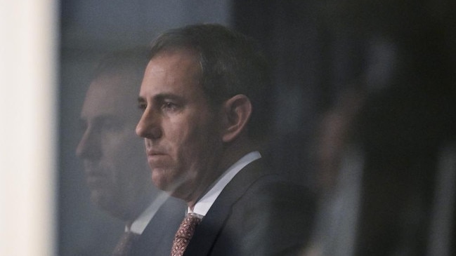 Business as usual plan will not work for Albanese or the economy, and Treasurer Jim Chalmers has warned that Australia must navigate ‘dark shadows’. Picture: NewsWire / Martin Ollman