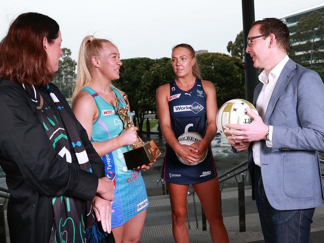 The Super Netball grand final will be played in Melbourne. Picture: Getty Images