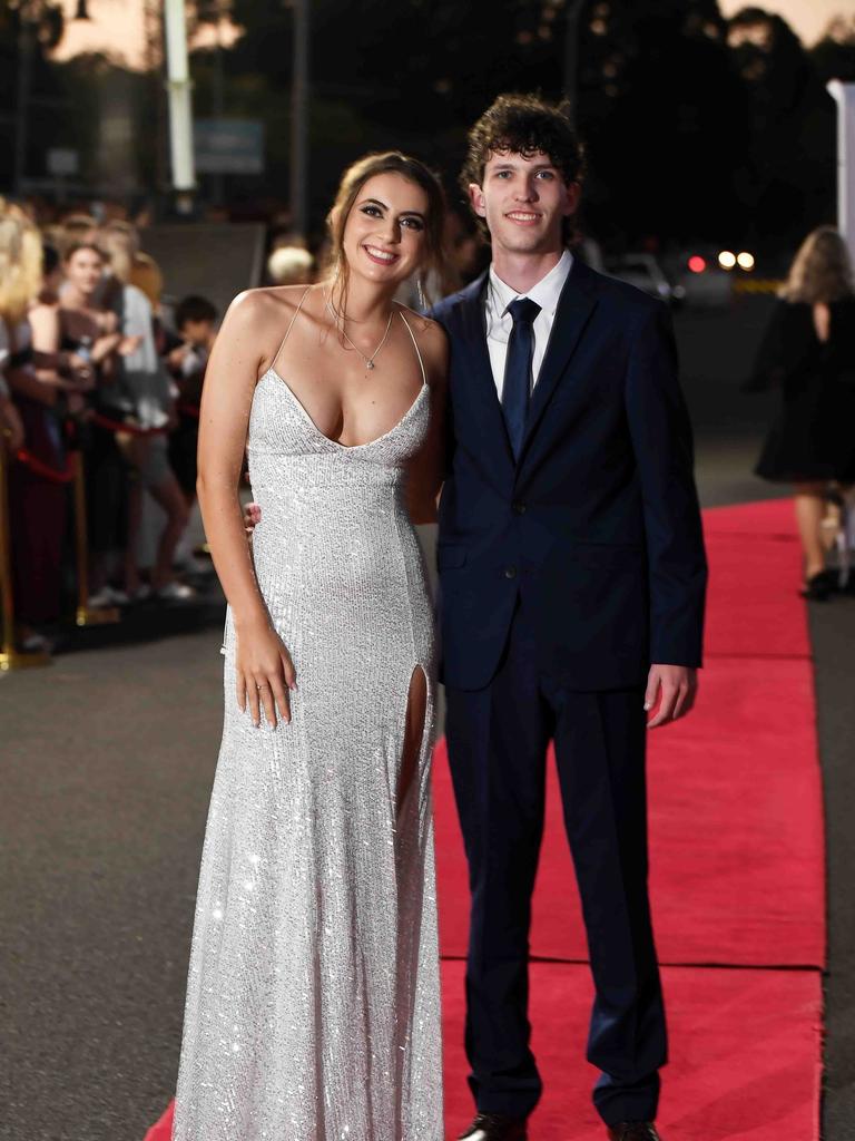 Matthew Marks & Emily Glock Lewis at Xavier Catholic College year 12 formals. Picture: Patrick Woods.